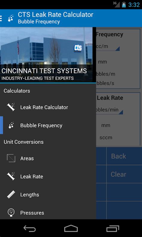 cts leak test seals|cts leak test calculator.